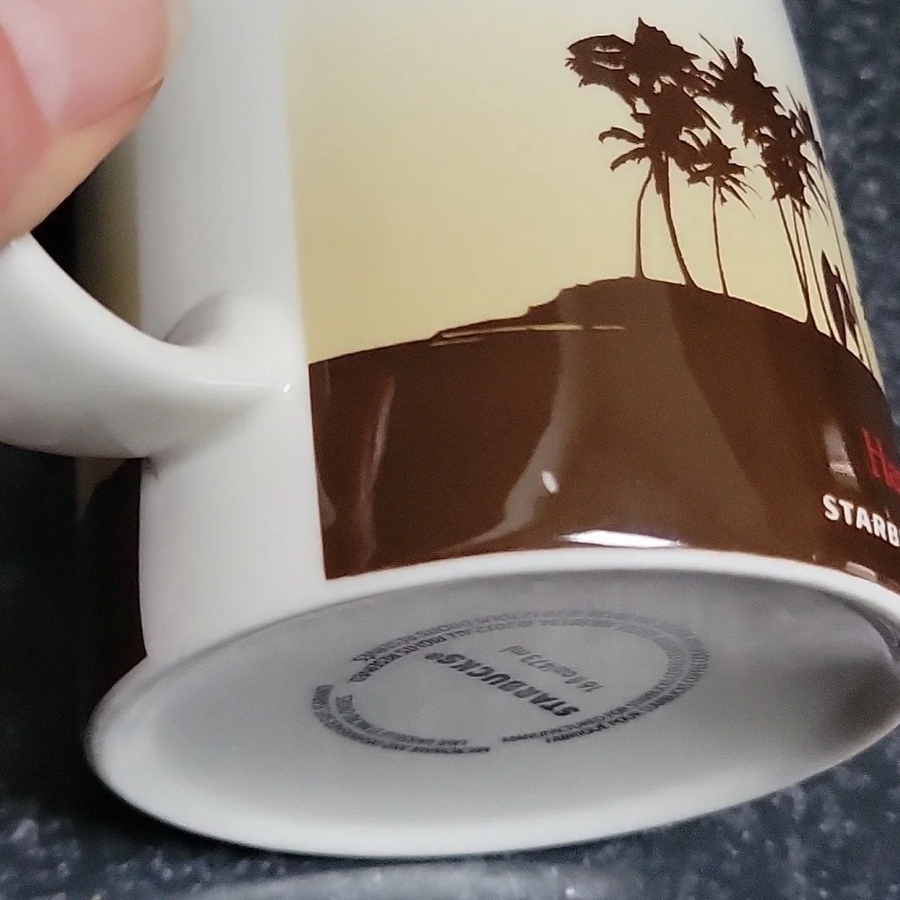 Starbucks Hawaii Aloha Tropical Collector Series Large 16 OZ Mug Tea Coffee